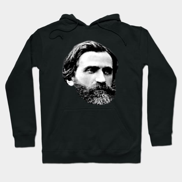 Giuseppe Verdi Hoodie by TheMusicophile